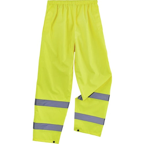 Ergodyne EGO25346 8916 Lightweight Hi-Vis Rain Pants - Class E