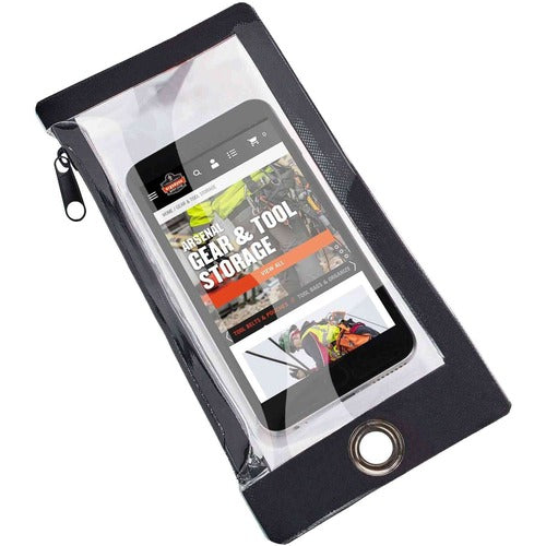 Ergodyne EGO19763 3760 Plus Clear Phone Pouch and Trap