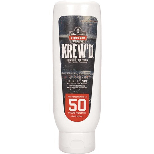 Ergodyne EGO16631 6351 SPF 50 Sunscreen Lotion