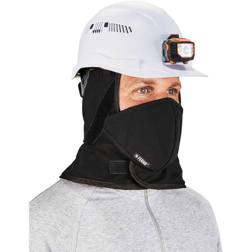 Ergodyne EGO16871 6871 Winter Hard Hat Liner w/ Cotton Mouthpiece Kit - 2-Layer