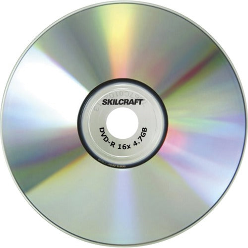SKILCRAFT® NSN5155373 DVD Rewritable Media - DVD+RW - 4x - 4.70 GB - 25