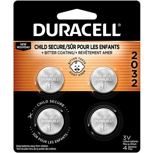 Duracell DURDL2032B4 2032 3V Lithium Battery 4-Pack
