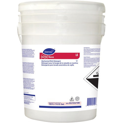 Diversey DVO957252100 Suma Nova L6 Machine Dish Liquid