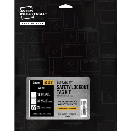 Avery® AVE62403 Avery® UltraDuty 100-lb Pull Strength Tag Kit