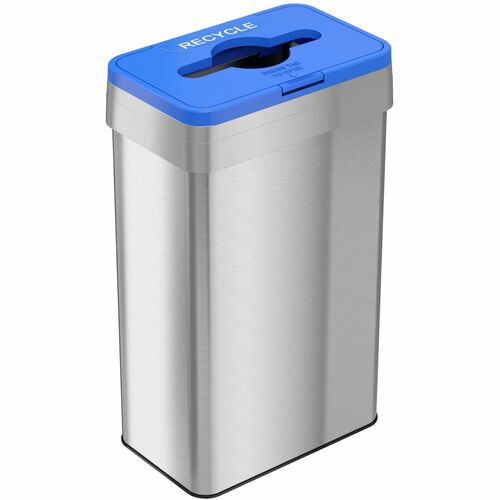 HLS Commercial HLCHLS21UOTREC Rectangular Open Top Recycle Bin/Lid