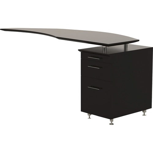 Safco SAFMNRTPRLDC Medina Mocha Laminate Office Unit