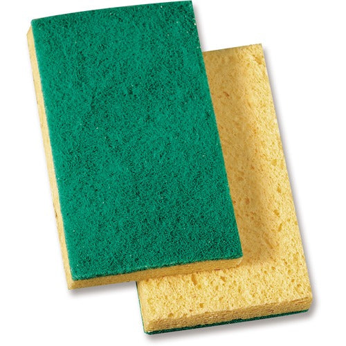 Genuine Joe GJO18389 Medium-Duty Sponge Scrubber