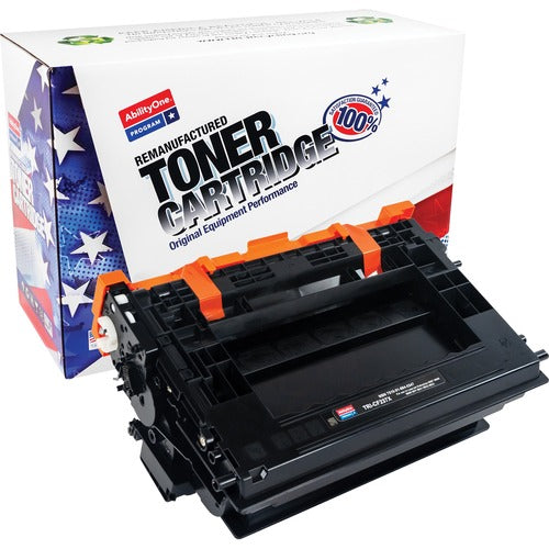 SKILCRAFT® NSN6945347 Remanufactured Laser Toner Cartridge 37A, 37X - Black - 1 Each