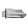 Lambro 1060 3 1/4 Inch X 10 Inch Aluminum Wall Exhaust Vent