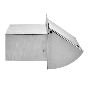 Lambro 1060 3 1/4 Inch X 10 Inch Aluminum Wall Exhaust Vent