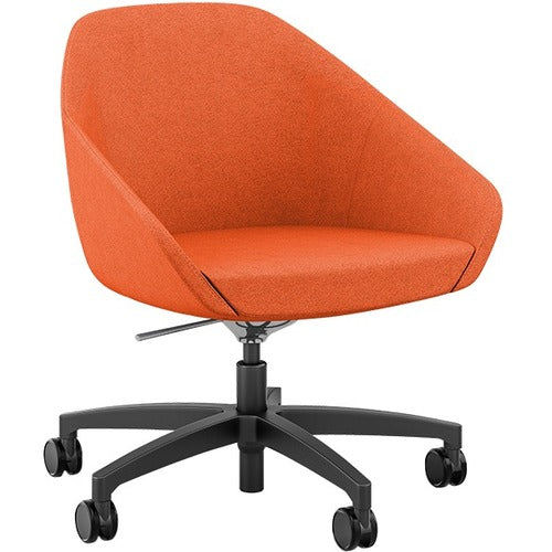 9 to 5 Seating NTF9254R2PFDO Jax Lounge 5-Star Base Side Chair
