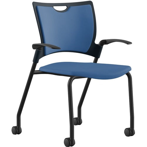 9 to 5 Seating NTF1315A12SFCD Bella Fabric Seat Mobile Stack Chair