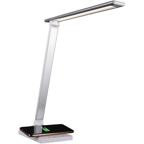 OttLite OTTCSDQA02WSHPR Entice LED Desk Lamp