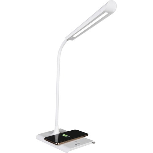 OttLite OTTCS030QISHPR Power Up LED Desk Lamp with Wireless Charging