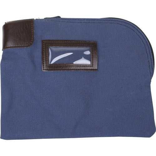 ControlTek CNK530980 Carrying Case Cash, Coin, Document, Check, Card - Blue
