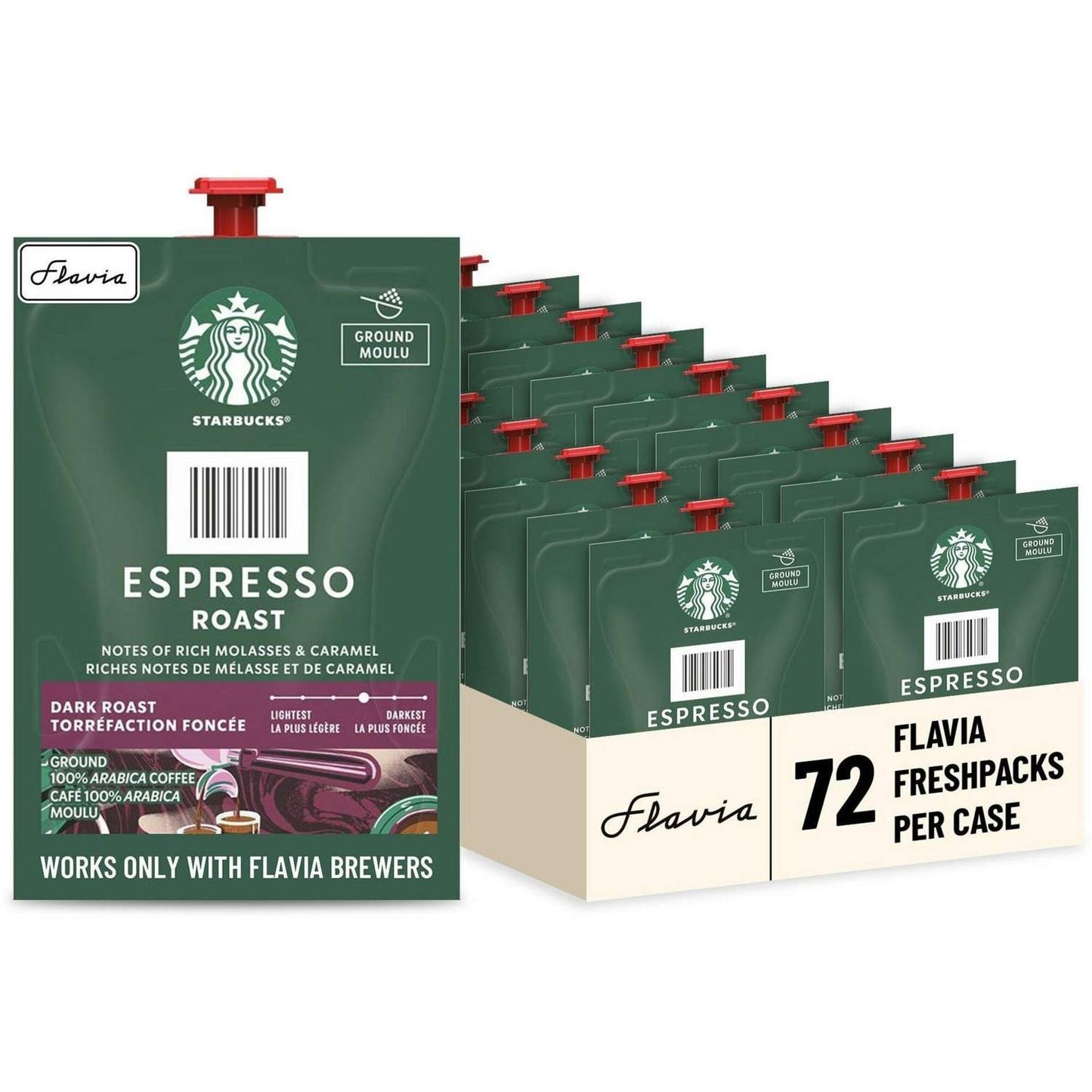Starbucks LAV48041 Freshpack Espresso Roast Coffee