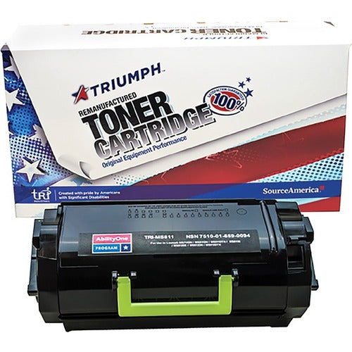 SKILCRAFT® NSN6590094 SKILCRAFT Remanufactured Laser Toner Cartridge 52D1X00 - Black - 1 Each