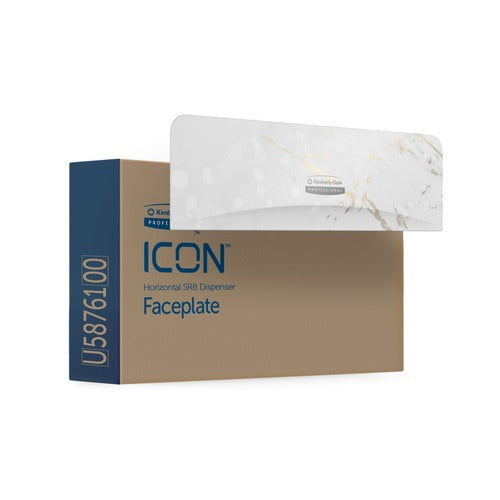 Kimberly-Clark Professional KCC58822 ICON Standard Roll Horizontal Toilet Paper Dispenser Faceplate