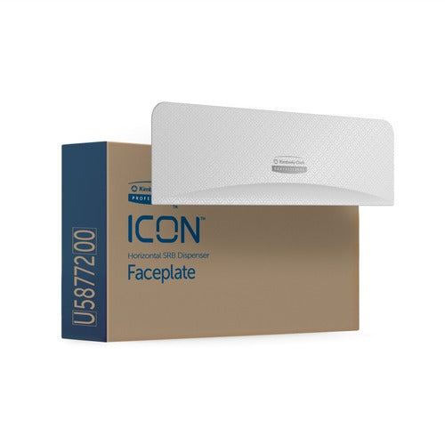 Kimberly-Clark Professional KCC58772 ICON Standard Roll Horizontal Toilet Paper Dispenser Faceplate