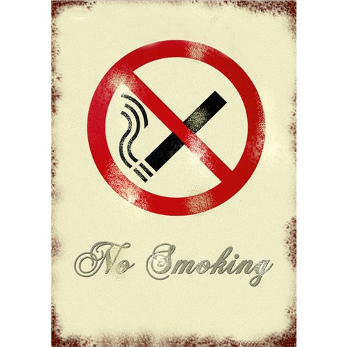 Seco SSCVS001 Retro No Smoking Sign