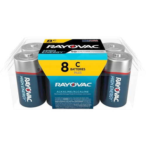 Rayovac RAY8148PP High-Energy Alkaline C Batteries
