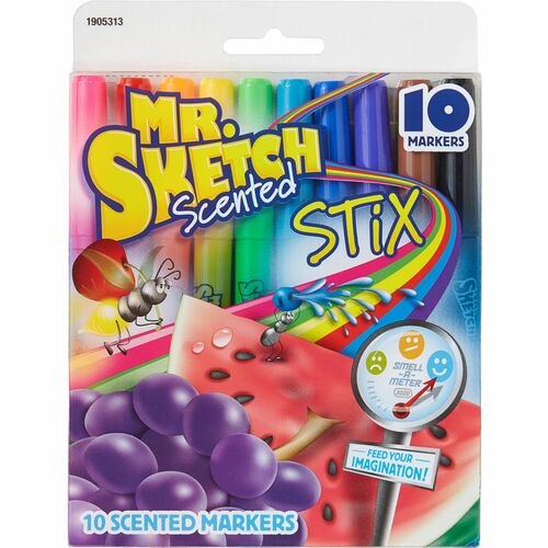 Mr. Sketch SAN1905313 Scented Stix Markers