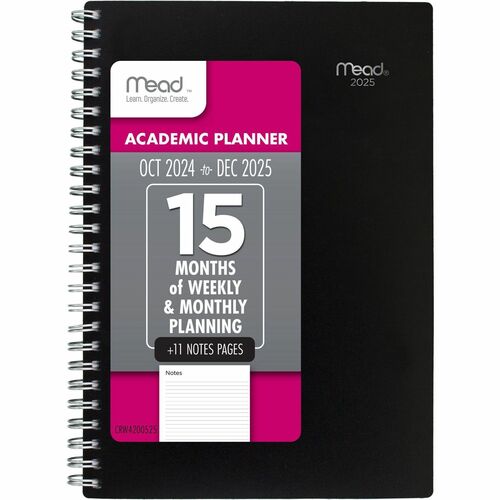Mead AAGCRW42005 Thicket Monthly Desk Pad Calendar, Compact, 17 3/4" x 11"