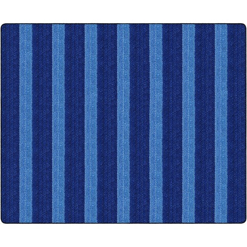 Flagship Carpets FCIFA100658FS Basketweave Stripes Classroom Rug