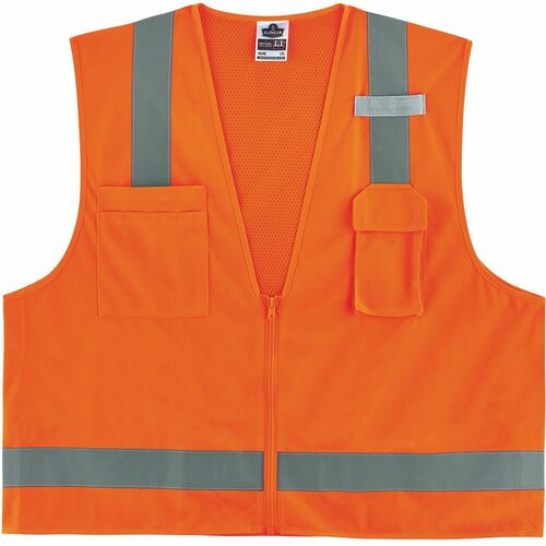 Ergodyne EGO24516 GloWear 8249Z Hi-Vis Surveyors Vest