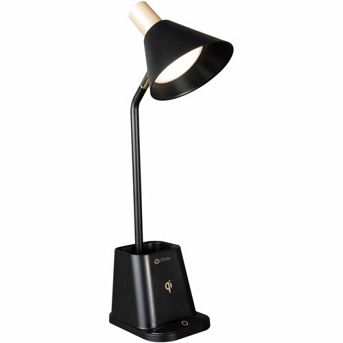 OttLite OTTCS7QAK1W Merge LED Desk Lamp