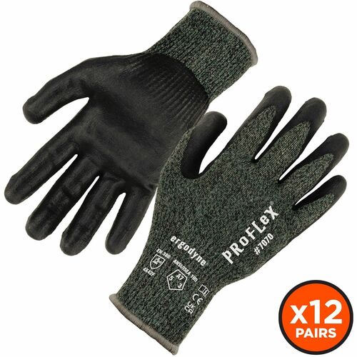 Ergodyne EGO18033 7070 Nitrile-Coated Cut-Resistant Gloves