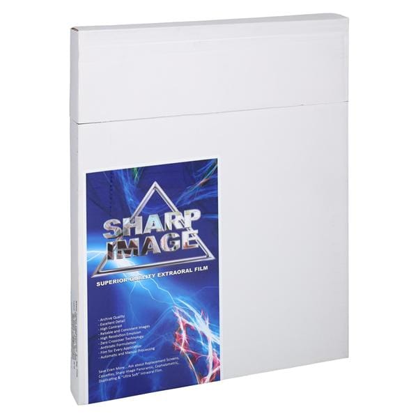 Southland Distribution RP810 Sharp Image Cephalometric Film, Blue, 8"x 10" 100/Box