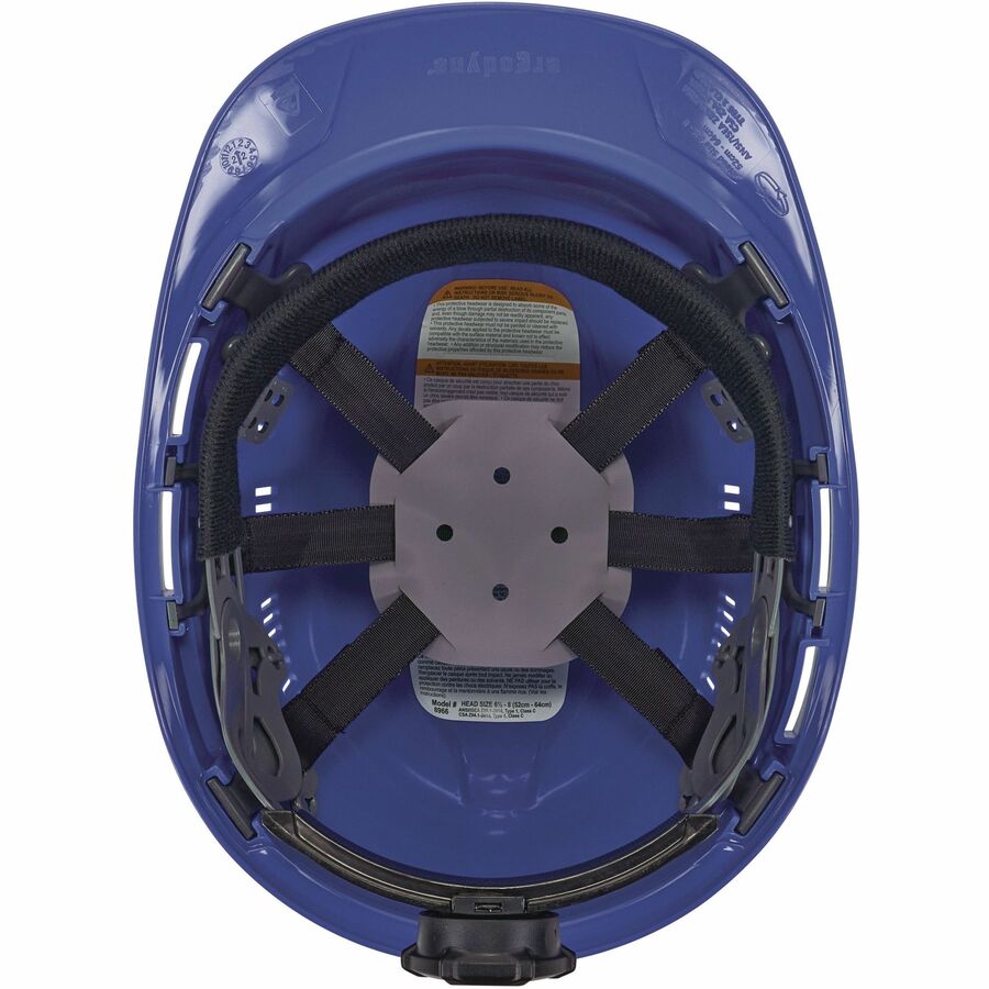 Ergodyne 60271 Skullerz 8966 Lightweight Cap-Style Hard Hat Vented - Class C