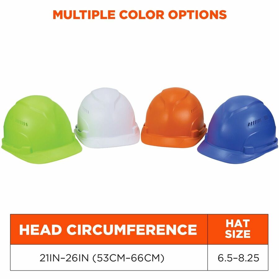 Ergodyne 60271 Skullerz 8966 Lightweight Cap-Style Hard Hat Vented - Class C