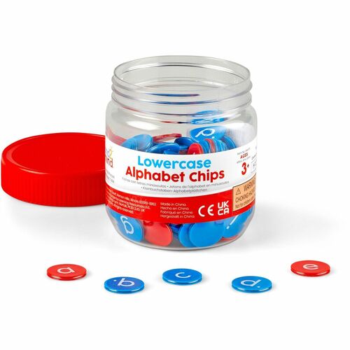 Learning Resources LRNH2M94473 Hand2Mind Lowercase Alphabet Chips