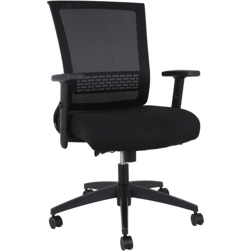 Lorell LLR42176 Mid-back Mesh Chair