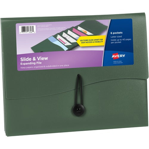 Avery® AVE73546 Avery® Slide & View Letter Organizer Folder