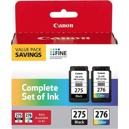 Canon CNMPG275CL276VP PG275CL276VP Original Inkjet Ink Cartridge - Multicolor - 2 / Pack