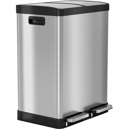 HLS Commercial HLCHLSS16RFR Fire-Rated Soft Step Trash Can