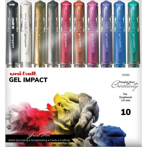 uniball UBC70295 Gel Impact Metallic Ink Pen