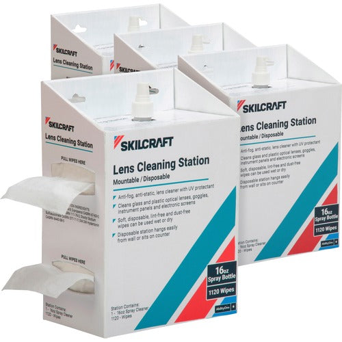 SKILCRAFT® NSNNIB0079 Lens Cleaning Station