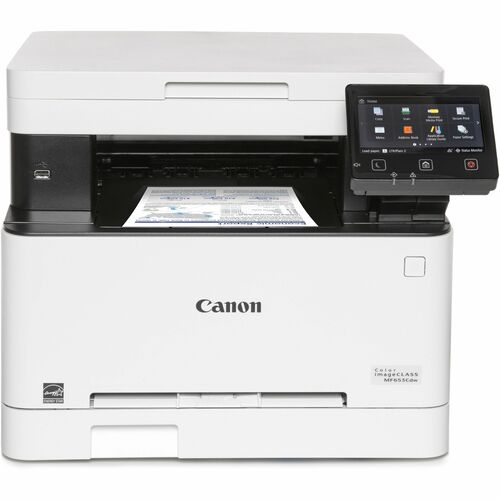 Canon CNM5158C007 imageCLASS MF653Cdw Wireless Laser Multifunction Printer - Color - White