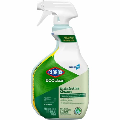 CloroxPro CLO60213 EcoClean Disinfecting Cleaner Spray