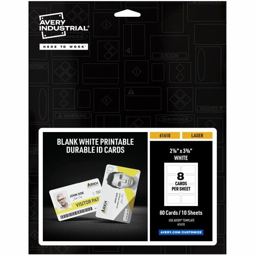 Avery® AVE61610 ID Card