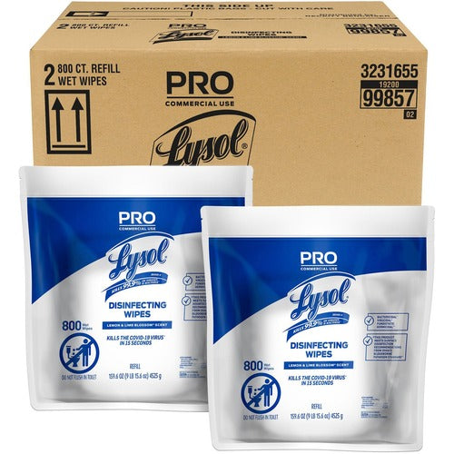 Lysol RAC99857CT Professional Disinfecting Wipes