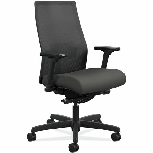 HON HONIWMMKD2MC19B Ignition Black Mesh Back Chair - Fabric Seat