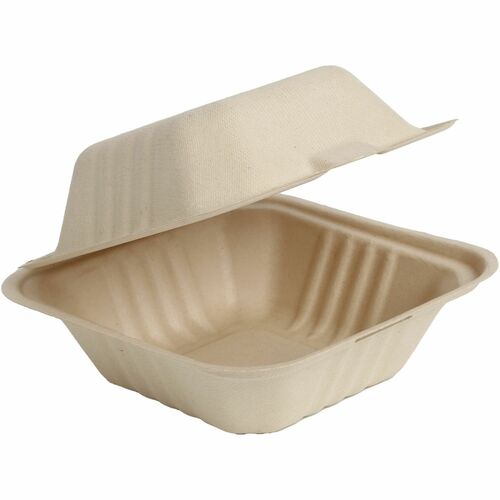 BluTable RMLMFHC61C 21 oz Portable Clamshell Containers