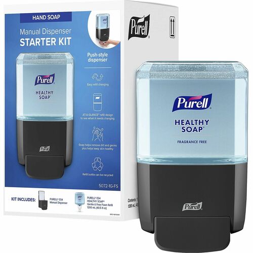 Gojo® GOJ50721GFS ES4 Push-Style Soap Dispenser Starter Kit