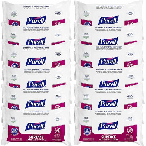 PURELL® GOJ937112CT Foodservice Surface Sanitizing Wipes