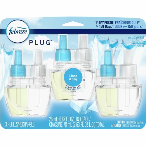 Febreze PGC54344 Plug Linen/Sky Oil Refill
